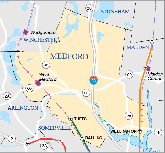 MEDFORD: BICYCLE PARKING - TIER 1 